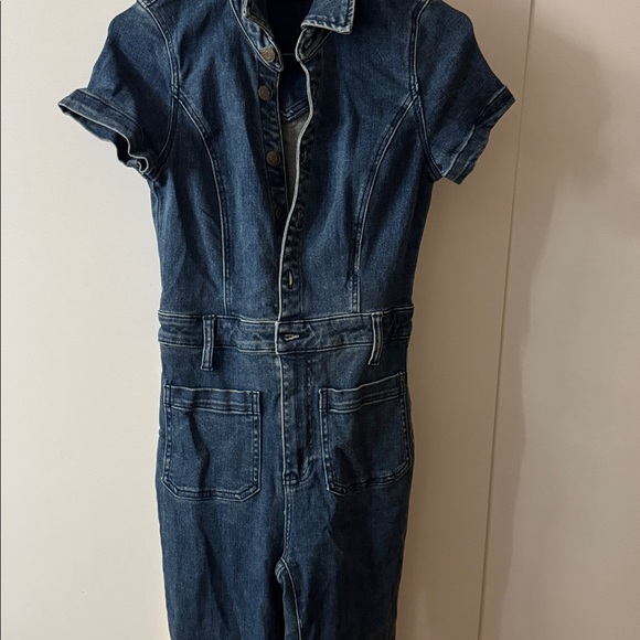 Show Me Your MuMu Everhart Denim Jumpsuit - Picture 3 of 5